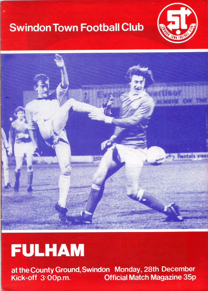 <b>Wednesday, December 30, 1981</b><br />vs. Fulham (Home)